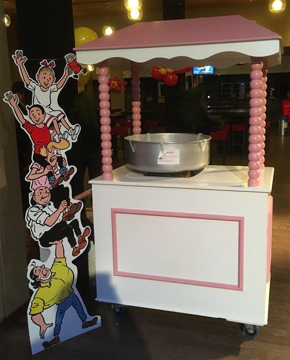 Suikerspinmachine huren